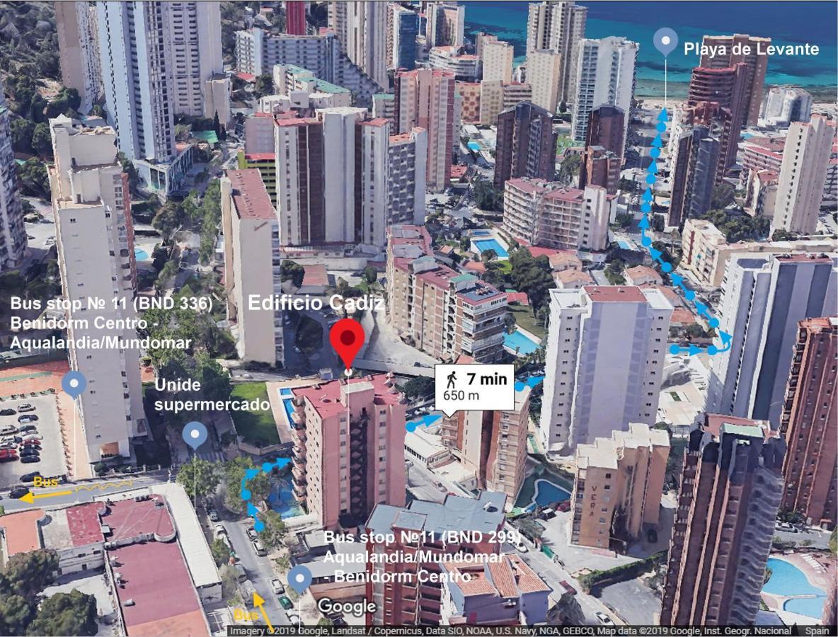 Edificio Cadiz Benidorm 아파트 외부 사진